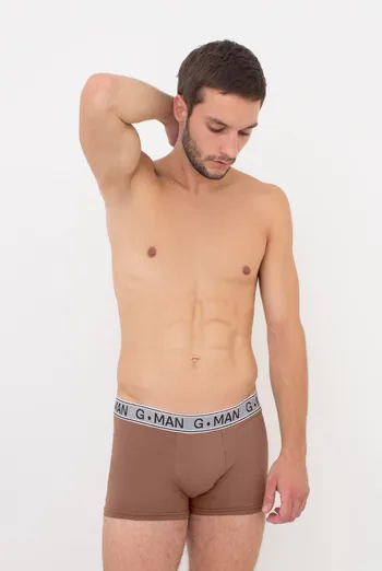 Мужские трусы боксеры G-man 20401/60 Giulia (chocolate), коричневый Мужские трусы боксеры G-man 20401/60 Giulia (chocolate), коричневый