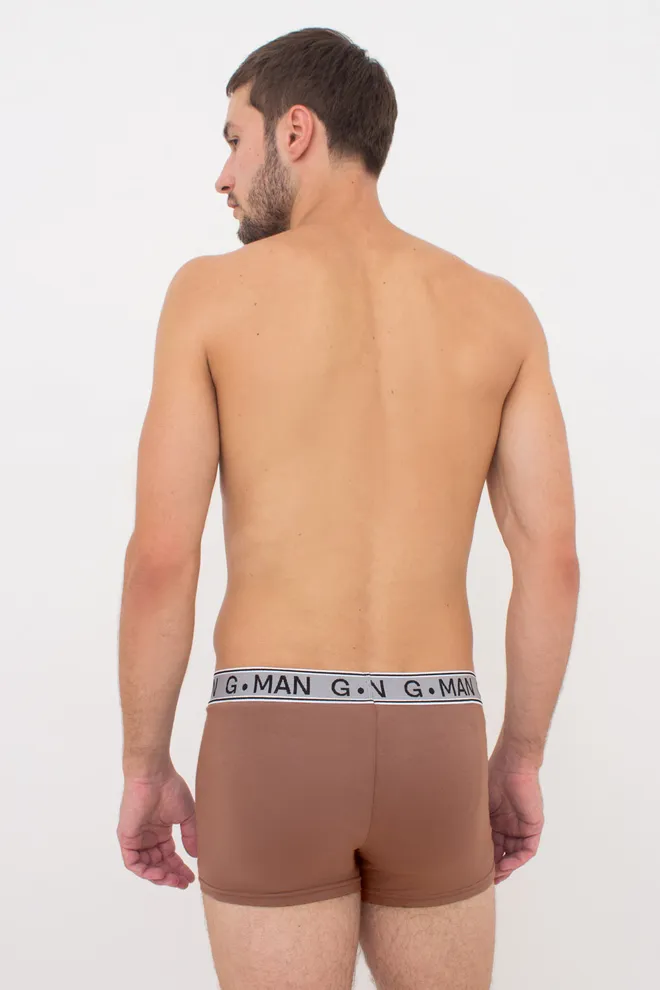 Мужские трусы боксеры G-man 20401/60 Giulia (chocolate), коричневый
