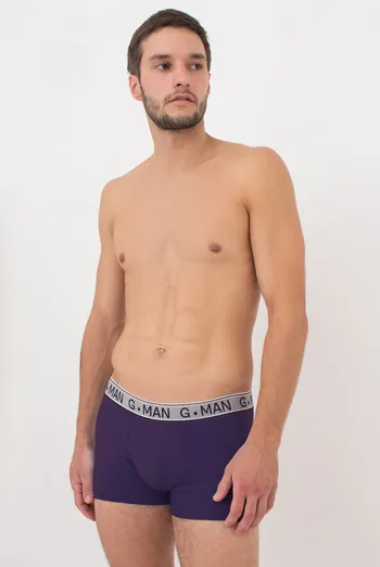 Мужские трусы боксеры G-MAN 20401/60 Giulia (dark purple), фиолетовый Мужские трусы боксеры G-MAN 20401/60 Giulia (dark purple), фиолетовый