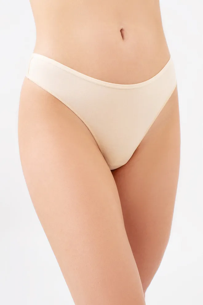 Женские трусики стринги LEILA 2102/60 Giulia (beige), бежевый