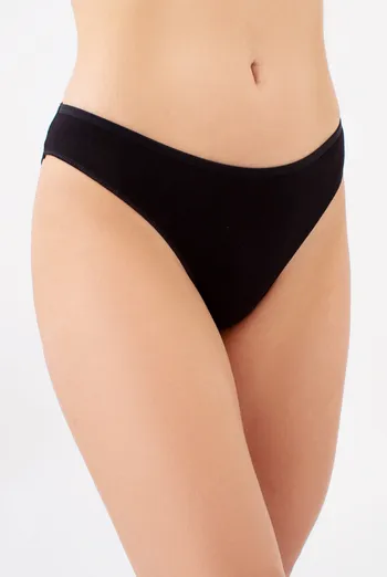 Женские трусики бразилиана LEILA 2206/60 Giulia (black), черный