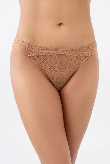Кружевные трусики слипы MARCIA 2313/31 Giulia (macchiato), бежевый