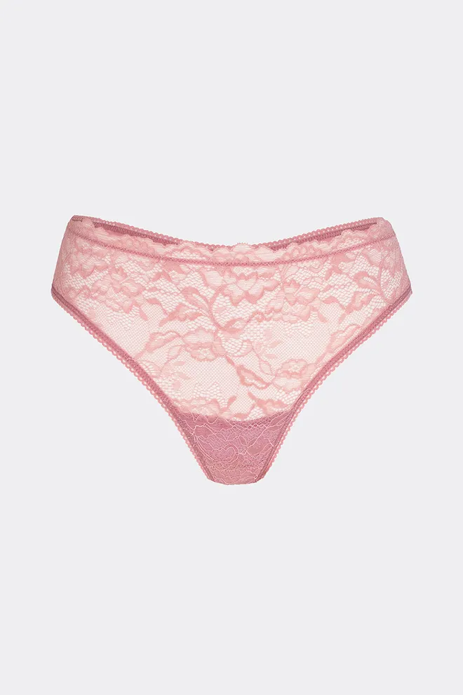 Женские кружевные трусики MUSE 2202/32 Giulia (ash pink), розовый