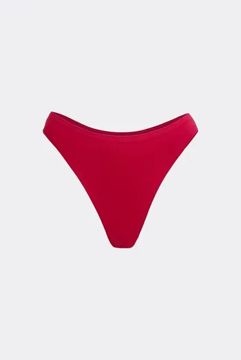 Бесшовные стринги STRING BRIEFS COLOR Giulia (winterberry), красный