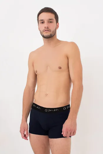 Трусы боксеры из хлопка G-MAN 20405/60 Giulia (navy), синий Трусы боксеры из хлопка G-MAN 20405/60 Giulia (navy), синий
