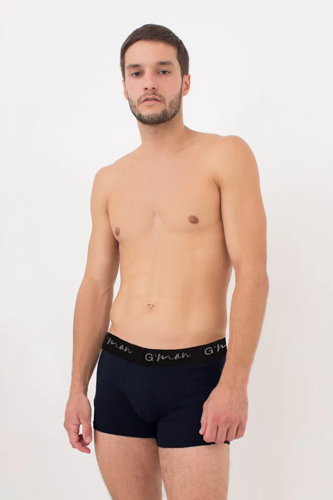 Трусы боксеры из хлопка G-MAN 20405/60 Giulia (navy), синий