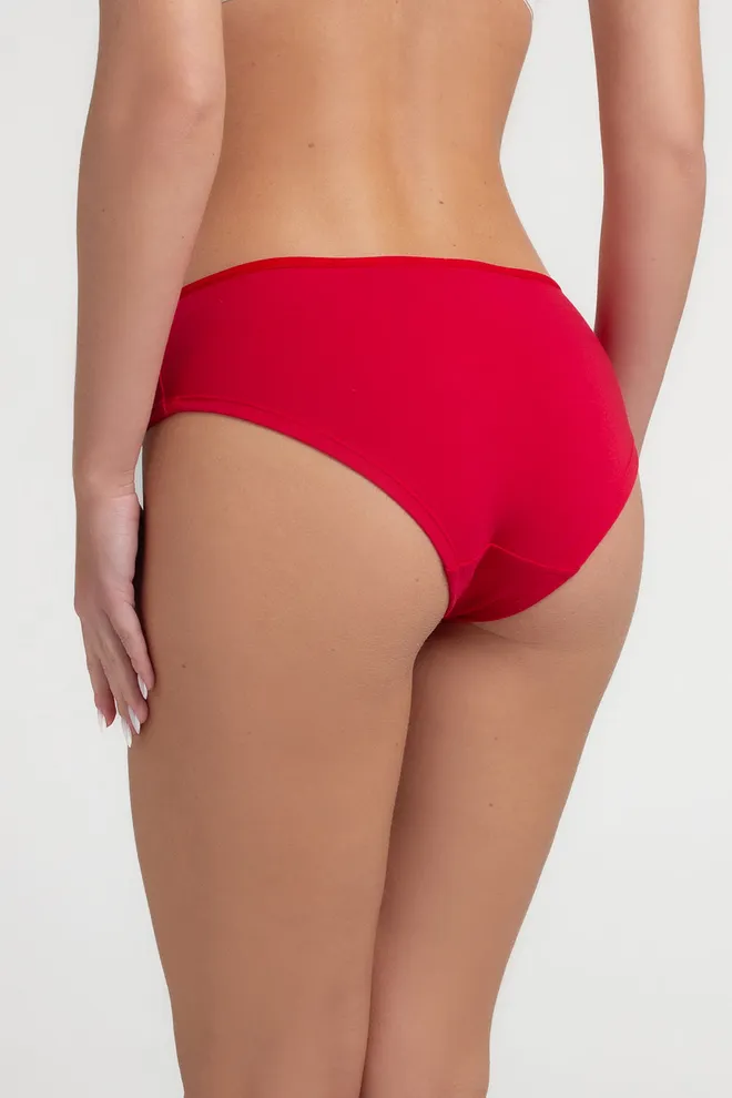 Женские трусы хипстеры THE COLOUR POP 2607/60 Giulia (red), красный