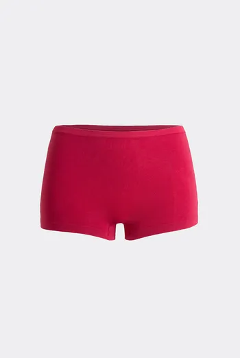 Женские трусы-шорты бесшовные BOXER BRIEFS COLOR Giulia (winterberry), красный Женские трусы-шорты бесшовные BOXER BRIEFS COLOR Giulia (winterberry), красный