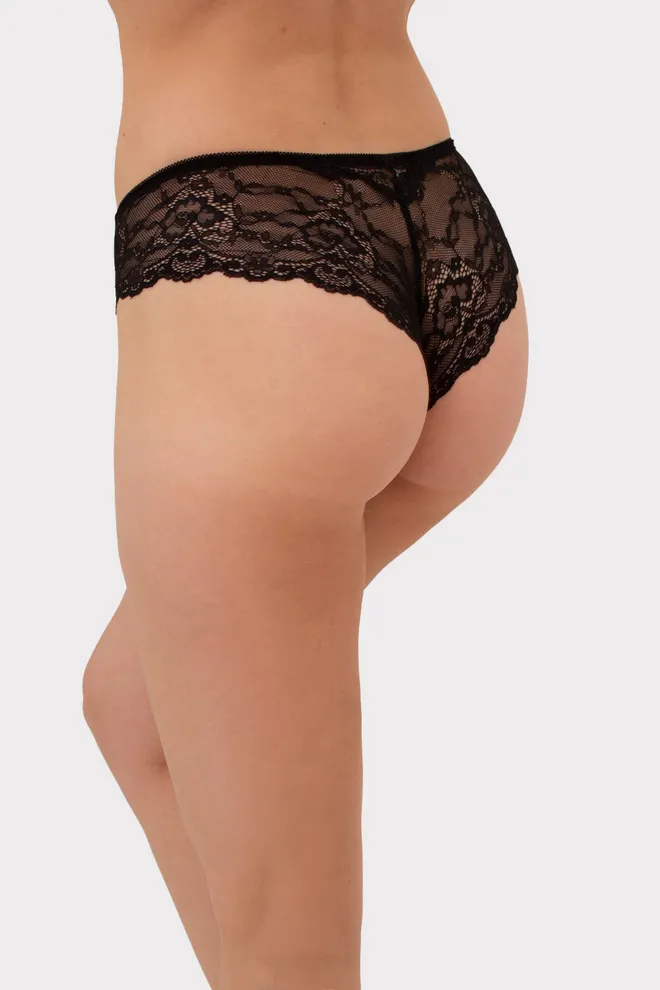 Женские трусы бразилианы L5118B0-M Giulia (black), черный