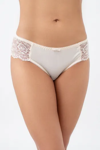 Женские трусы бразилиана L5118B0-M Giulia (жемчужный)
