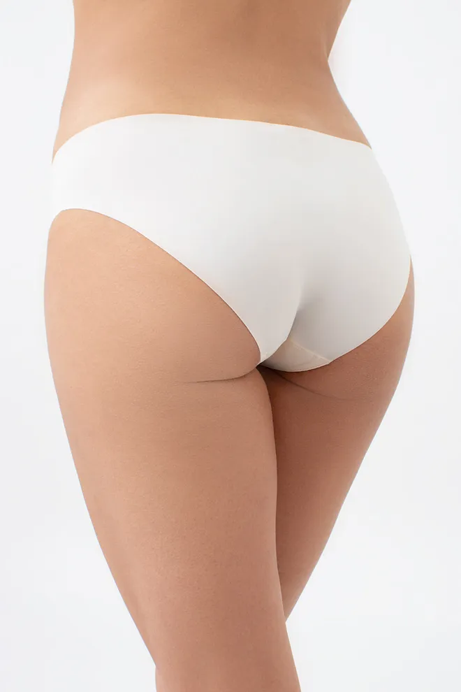 Женские трусы слипы L5133BR-M Giulia (жемчужный)