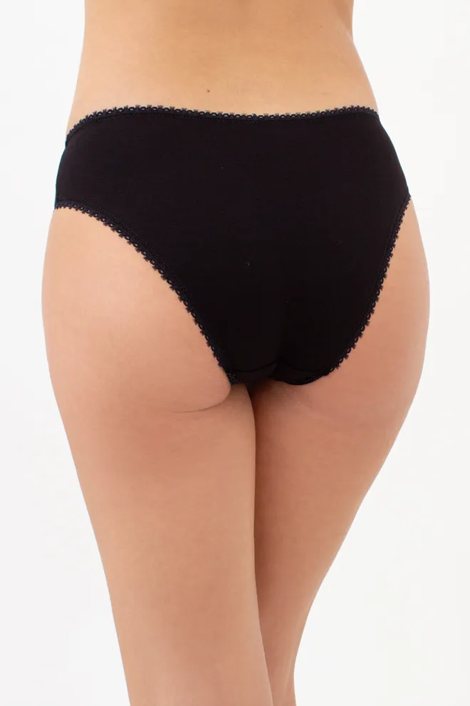 Женские трусики слипы BASIC 2301/60 Giulia (black), черный