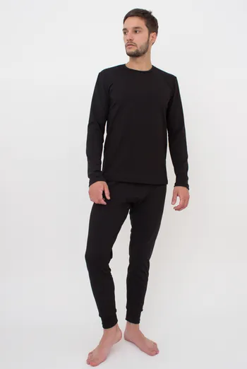 Термобелье мужское комплект THERMO SPORT 9902/200 Giulia (black), черный