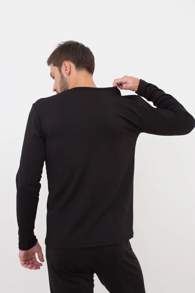 Термобелье мужское комплект THERMO SPORT 9902/200 Giulia (black), черный