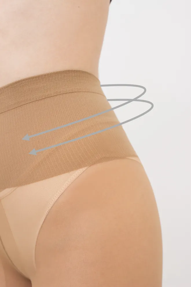 Женские колготки с моделирующим поясом TALIA MODELLING 40 daino (бежевый)