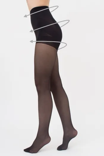 Моделирующие колготки с шортиками BODY MODELLING 40 (nero), черный